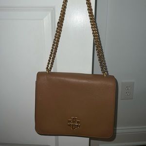 Barely used Tory Burch classic chain bag!